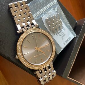 Gold Michael Kors watch